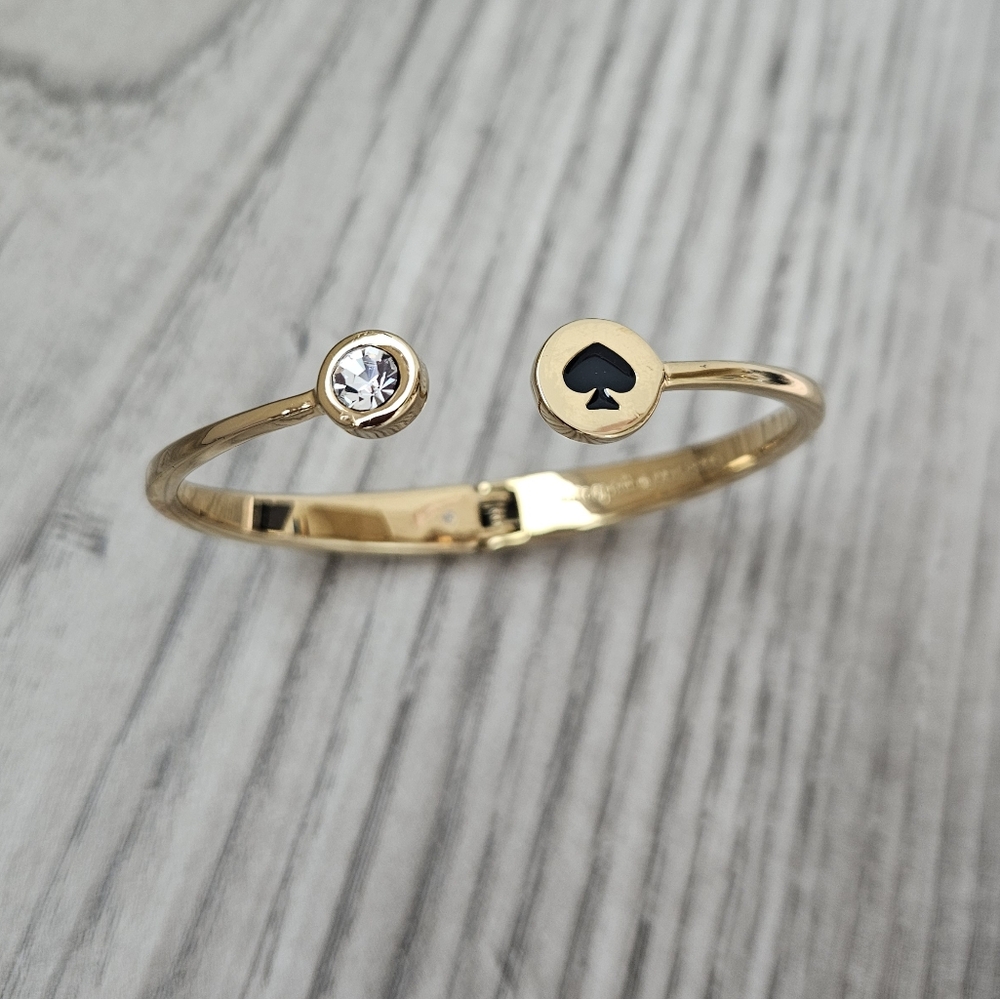 Kate Spade Spot The Spade Open Hinge Bracelet